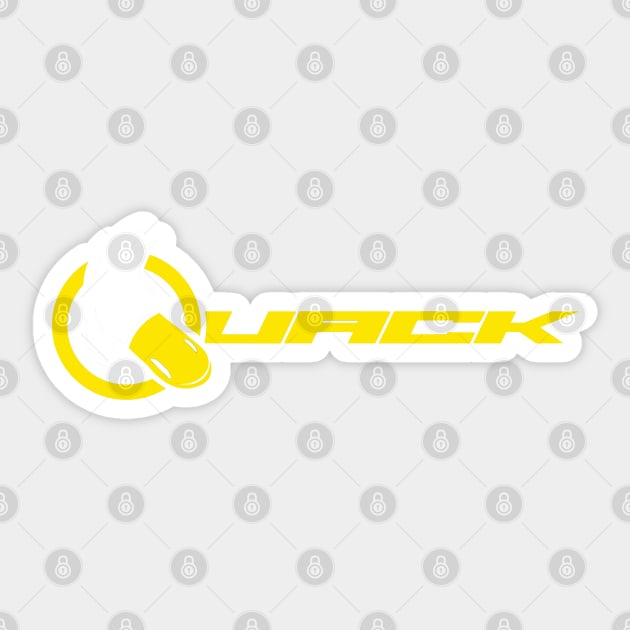 QUACK (Yellow Variant) Sticker by MOULE